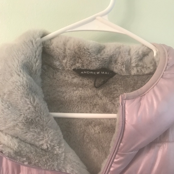 Andrew Marc lavender warm jacket - Picture 2 of 12